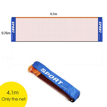 Load image into Gallery viewer, 3-6M Portable Standard Badminton Net Professional Badminton Training Square Mesh Tennis Badminton Square Net Shuttlecock Network