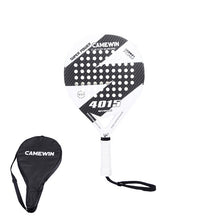 Load image into Gallery viewer, New Carbon Fiber Padel Tennis Racket Men Women New Popular Sport Soft Face Tennis Paddle Racquet with Paddle Bag Cover