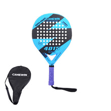 Load image into Gallery viewer, New Carbon Fiber Padel Tennis Racket Men Women New Popular Sport Soft Face Tennis Paddle Racquet with Paddle Bag Cover