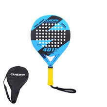 Load image into Gallery viewer, New Carbon Fiber Padel Tennis Racket Men Women New Popular Sport Soft Face Tennis Paddle Racquet with Paddle Bag Cover