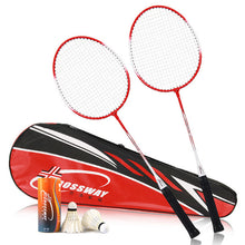 Load image into Gallery viewer, 2pcs Professional Badminton Rackets Set Family  Couples Double Badminton Racquet Titanium Alloy Lightest Playing Badminton whole
