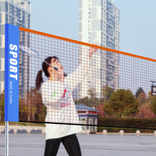 Load image into Gallery viewer, 3-6M Portable Standard Badminton Net Professional Badminton Training Square Mesh Tennis Badminton Square Net Shuttlecock Network
