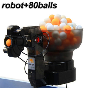Automatic ping pong trainer Robot table tennis robot machine