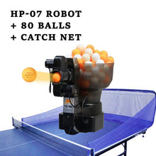 Load image into Gallery viewer, Automatic ping pong trainer Robot table tennis robot machine for training HP-07 Pingpong Ball with with Catch Net 80 Balls 8

