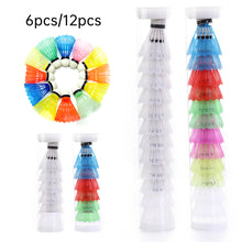 Load image into Gallery viewer, Durable Sports Training Badminton Ball With Box Colorful Shuttlecock Entertainment Wear Resistant Accessories Reusable Beginners

