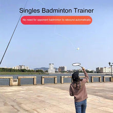Load image into Gallery viewer, Badminton Trainer Robot Professional Stretch Badminton Racket Training Device Tool Self-study Exercise Practice Machine Rebound
