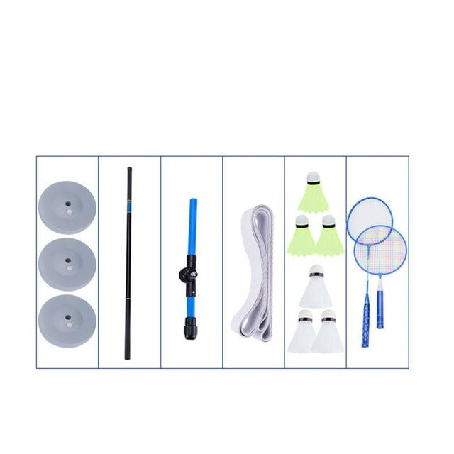 Badminton Trainer Robot Professional Stretch Badminton Racket Training Device Tool Self-study Exercise Practice Machine Rebound