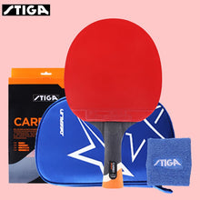 Load image into Gallery viewer, STIGA 6 Star Table Tennis Racket Pro Ping-pong Paddle Pimples In For Offensive Rackets Sport Stiga Racket
