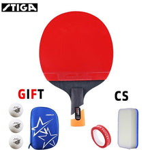 Load image into Gallery viewer, STIGA 6 Star Table Tennis Racket Pro Ping-pong Paddle Pimples In For Offensive Rackets Sport Stiga Racket
