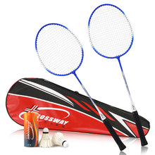 Load image into Gallery viewer, 2pcs Professional Badminton Rackets Set Family  Couples Double Badminton Racquet Titanium Alloy Lightest Playing Badminton whole
